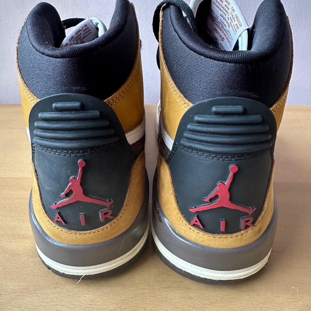 RARE Nike Air Jordan 1 Legacy 312 ROY Mens Shoes AV3922-102 Size 10.5 Rookie Tan - Picture 14 of 16